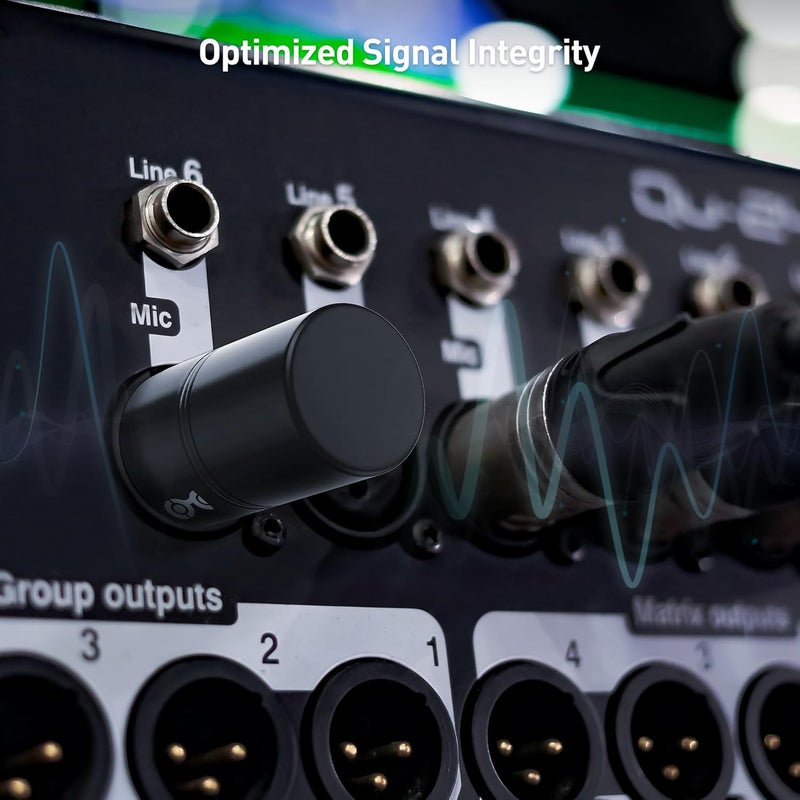 CableMatters 2-Pack 120 Ohm 3-Pin XLR Terminator/DMX Terminator - Optimal Signal Integrity for Lighting and Audio Systems - Image 2
